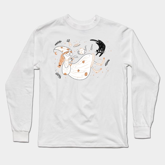 sleepy time tea Long Sleeve T-Shirt by PatriciaCo